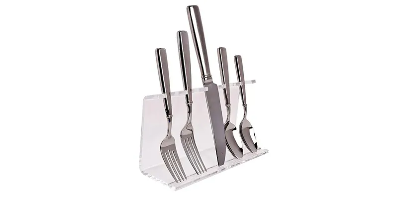 Acrylic Flatware Holder